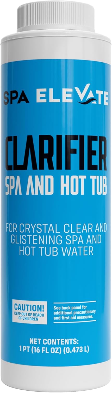 Hot Tub Clarifier - 16oz Essential Spa Supply for Crystal Clear Water