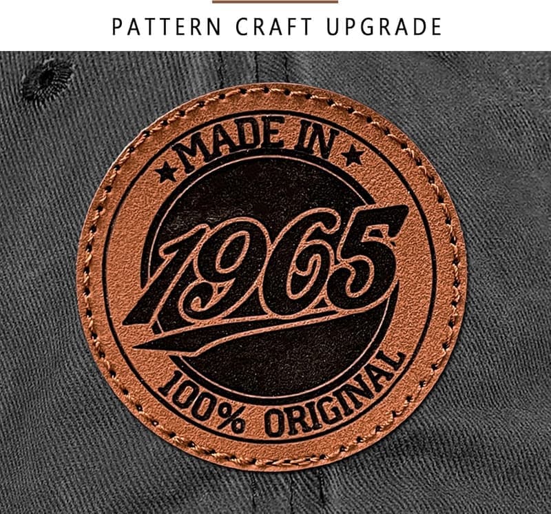 60th Birthday Vintage Cotton Baseball Cap for Everyone