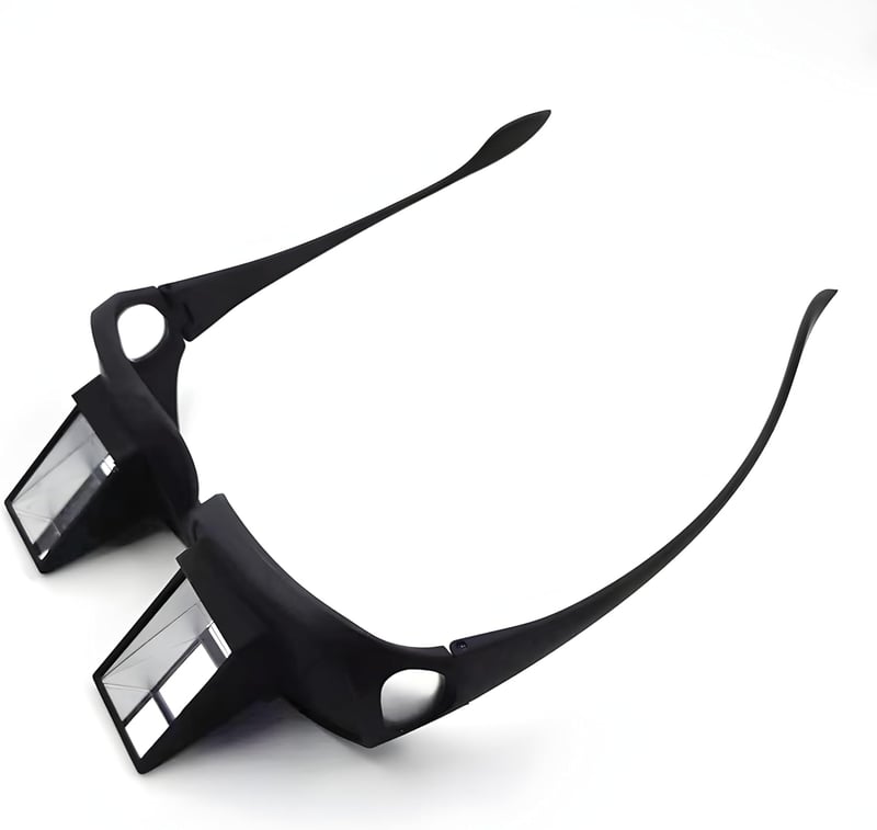 Lazy Glasses for Comfortable Bed Reading - 90° Prism Design