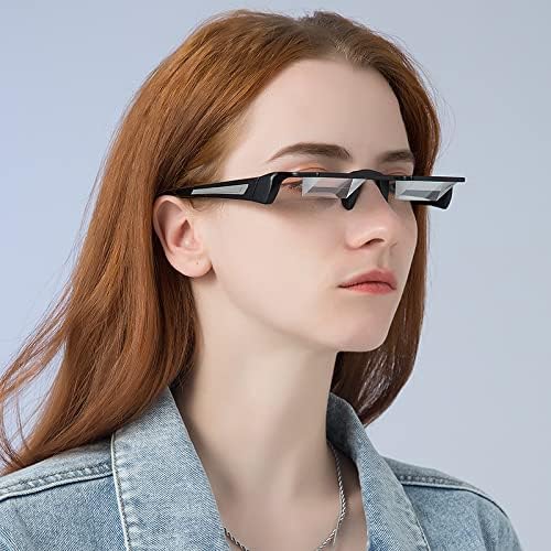 Lazy Prism Reading Glasses for Bedridden | Neck Protection