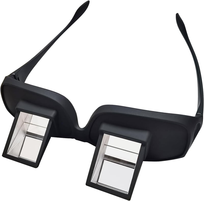 Lazy Reading Glasses for Bed - 90 Degree Prism Spectacles