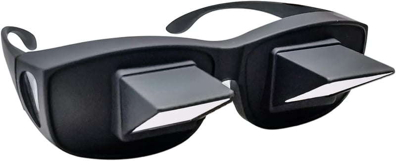Lazy Reading Glasses for Bed - 90 Degree Prism Spectacles