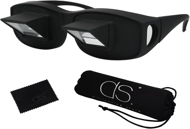 Lazy Glasses for Reading and Knitting – 90-Degree Prism Design