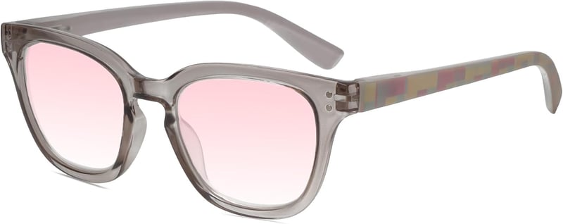 FL-41 Pink Tint Reading Glasses for Light Sensitivity