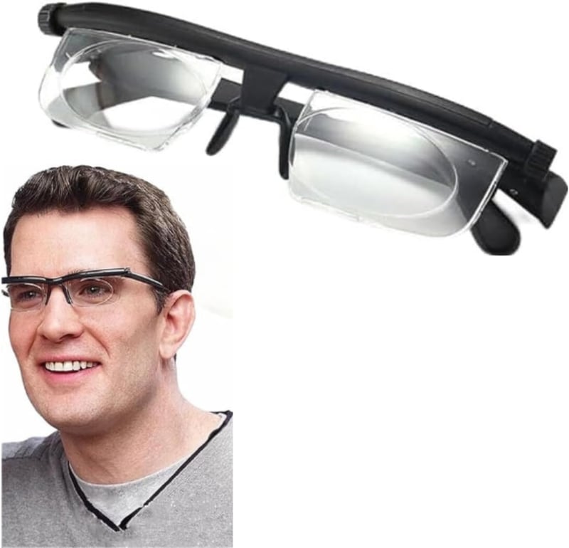 Adjustable Vision Eyeglasses for Men and Women