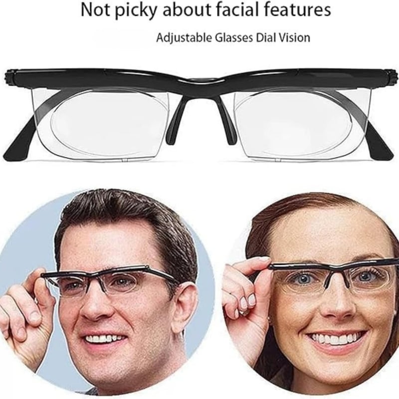 Adjustable Vision Eyeglasses for Men and Women