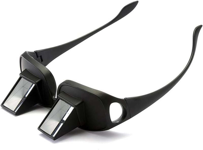 Prism Glasses for Reading and Watching TV in Bed