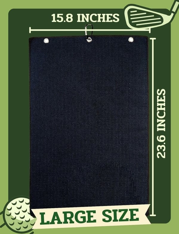 70th Birthday Golf Towels for Men – Funny Gift for Dad or Grandpa
