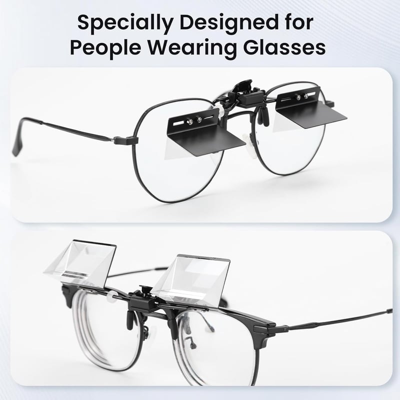 Lazy Reading Glasses for Lying Down & Neck Protection
