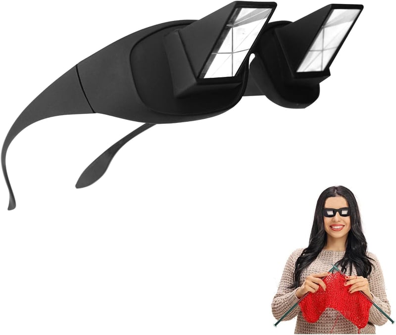 Lazy Periscope Glasses for Reading & Watching TV