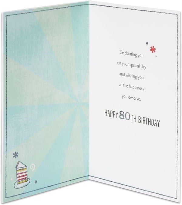 80th Birthday Card - American Greetings