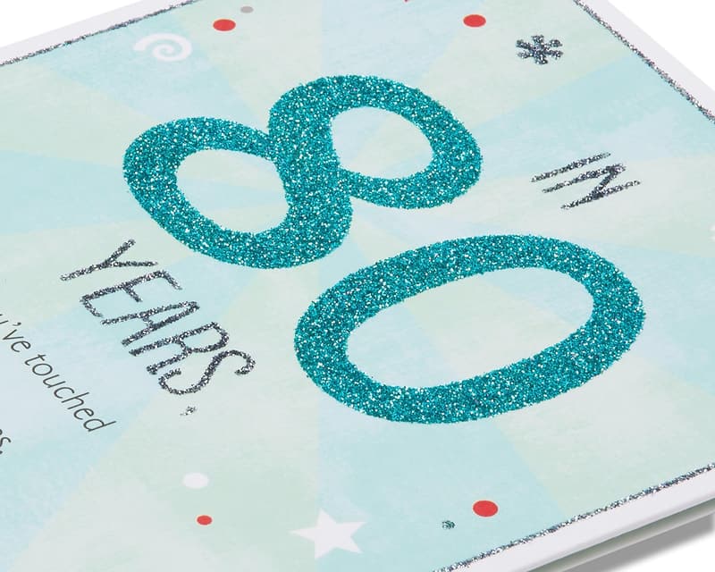 80th Birthday Card - American Greetings