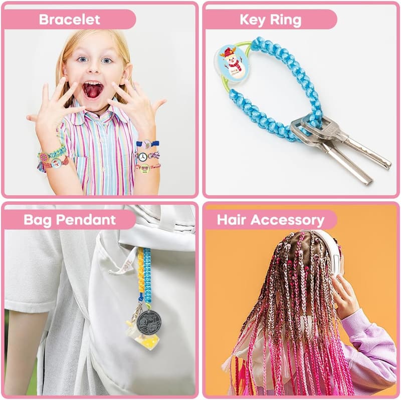 Friendship Bracelet Making Kit for Kids Ages 8-12