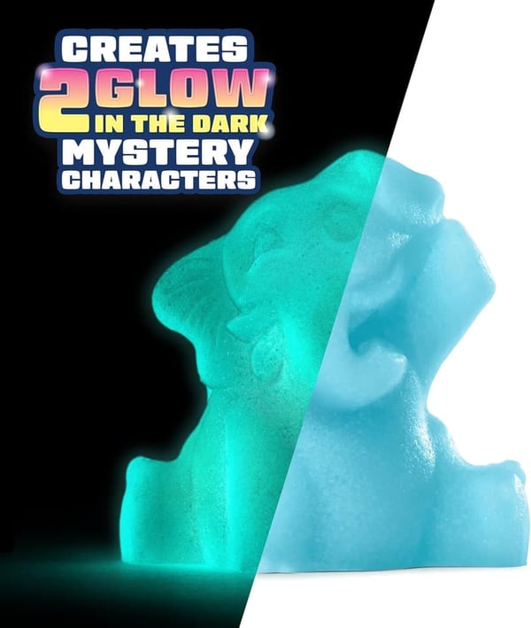 Glow in the Dark Squishies DIY Kit for Kids, Ages 6+