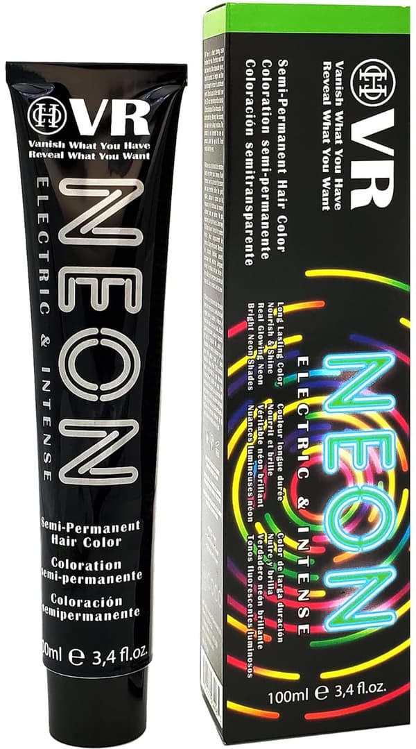 Vegan Neon Semi-Permanent Hair Color - Lizard Green