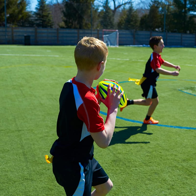 Foam Spiral Football for Outdoor Play