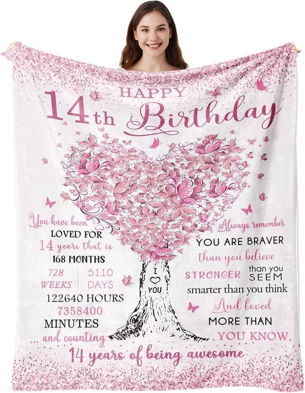 14th Birthday Blanket, 50
