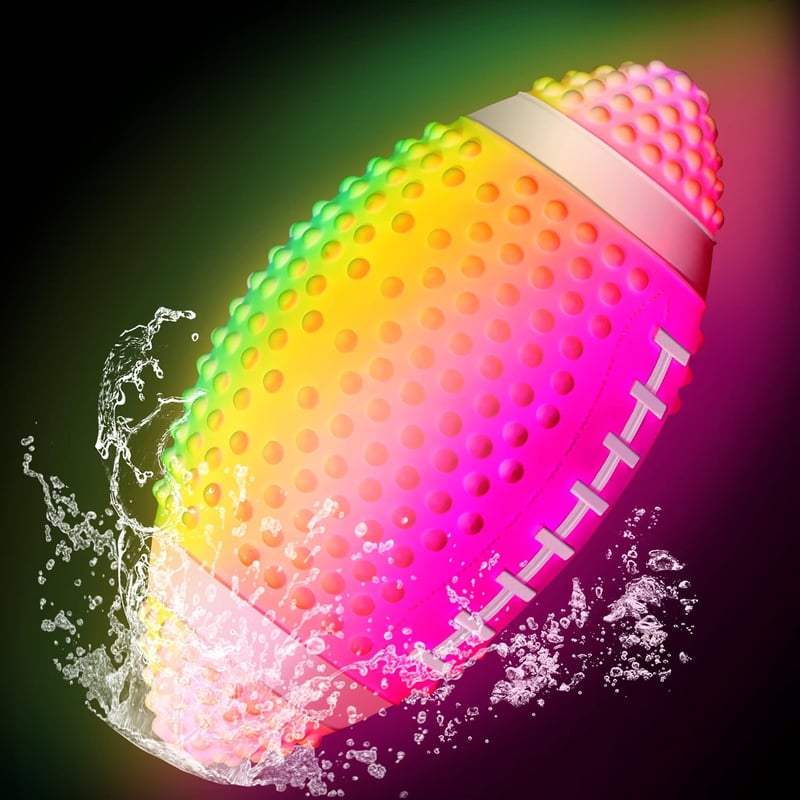 Waterproof Glow-in-the-Dark Football for Pool Games