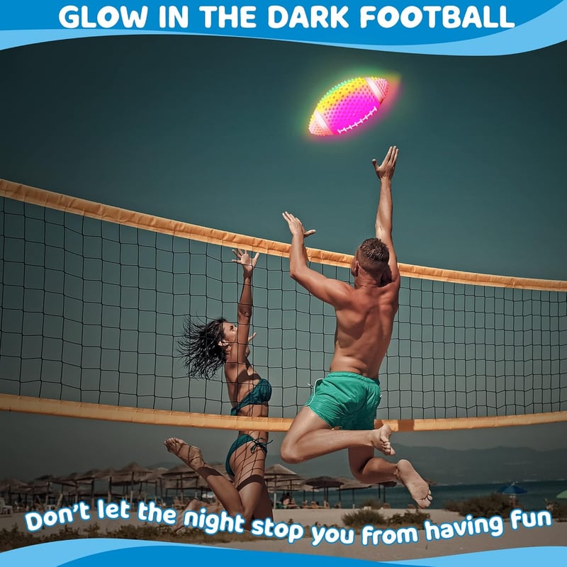 Waterproof Glow-in-the-Dark Football for Pool Games
