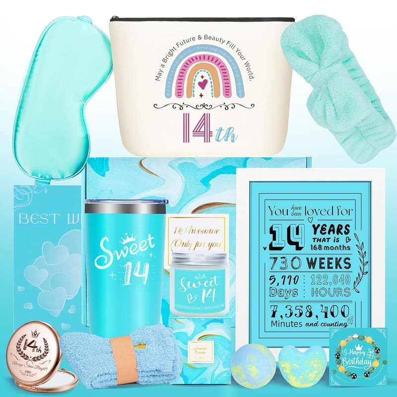 14th Birthday Gift Box for Girls - Exclusive 2025 Edition
