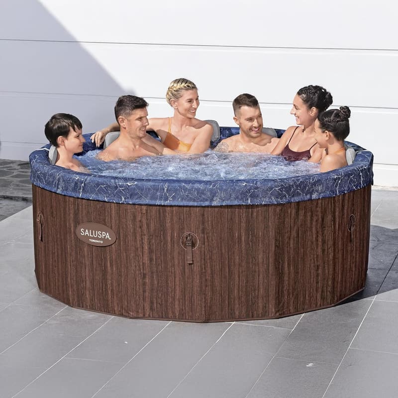 Smart Energy-Efficient 5-7 Person Hot Tub with App Control