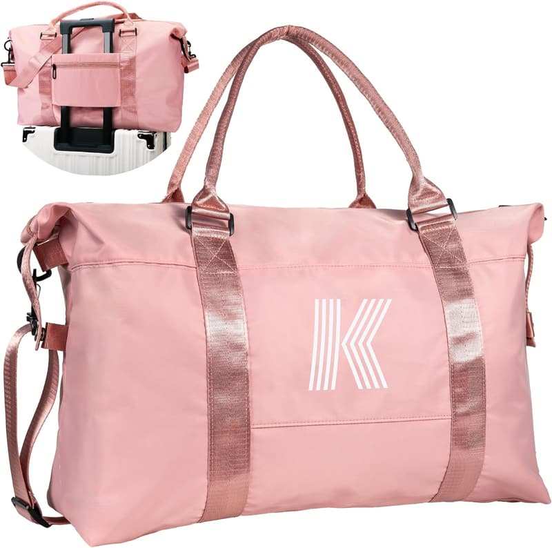Personalized Travel Duffel Bag for Girls, Age 5-16