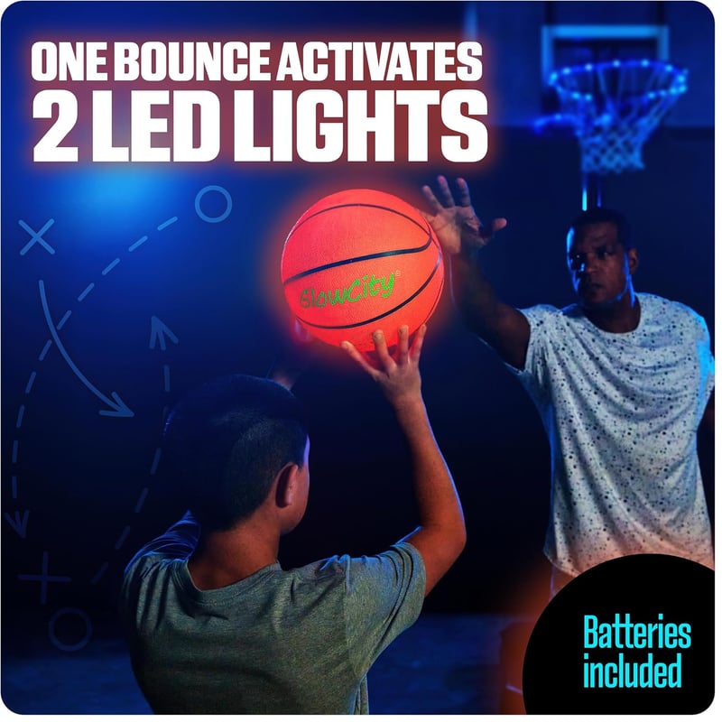 GlowCity Glow-in-the-Dark LED Sports Bundle for Teens