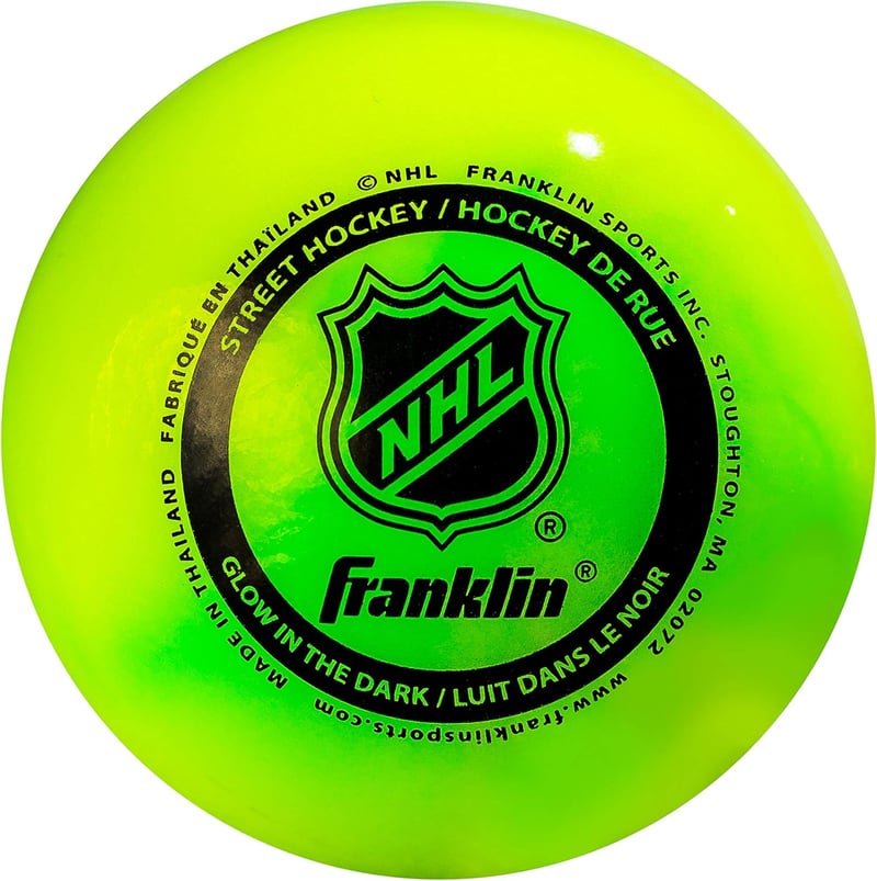 NHL Street Hockey Balls - Official Size for Youth & Adults