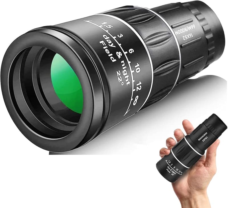 High-Powered Mini Monocular Telescope for Men, Ideal Birthday Gift