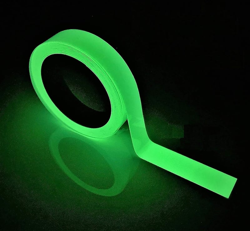 Glow in The Dark Tape - 33 FT Luminous Emergency Markers