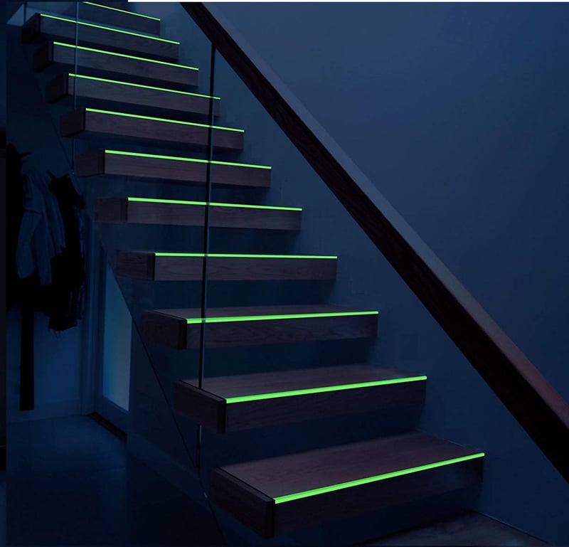 Glow in The Dark Tape - 33 FT Luminous Emergency Markers