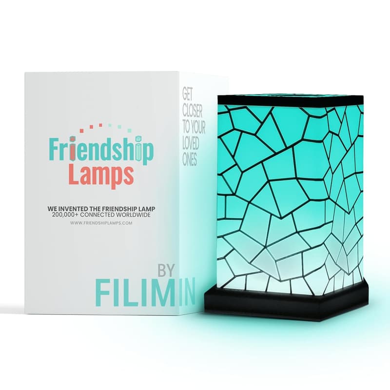 Friendship Lamp® LED Touch Light for Long-Distance Connections