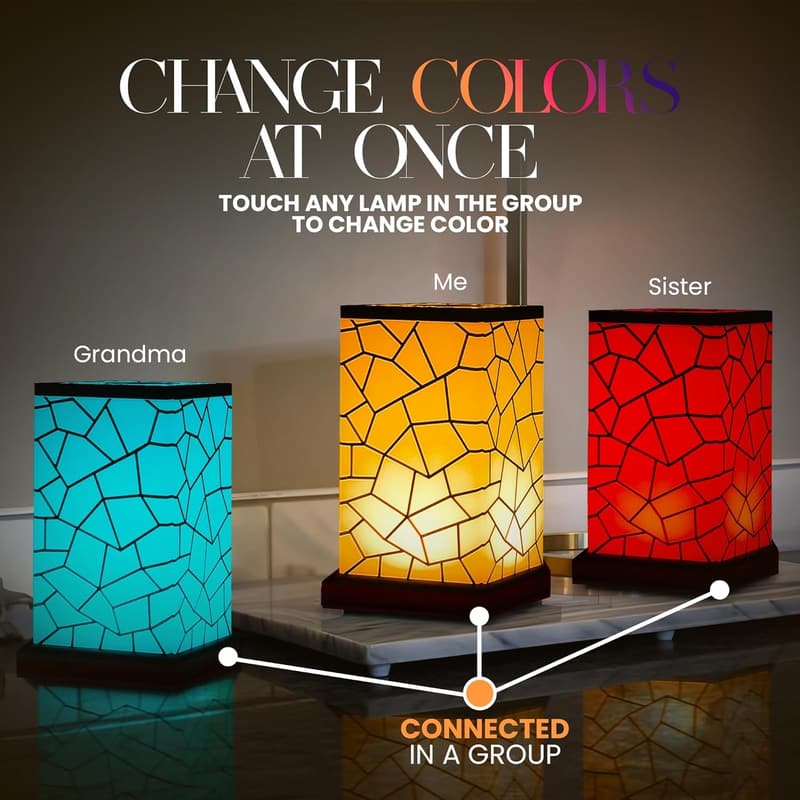 Friendship Lamp® LED Touch Light for Long-Distance Connections