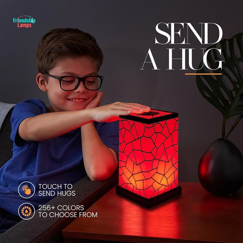 Friendship Lamp® LED Touch Light for Long-Distance Connections