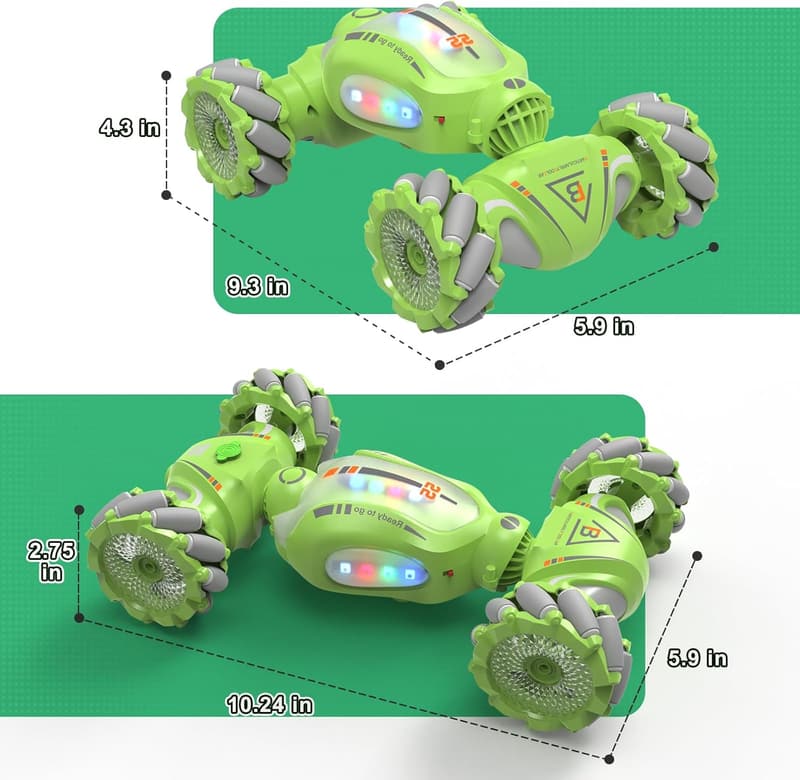 Gesture-Controlled Stunt RC Car for Boys Ages 6-12