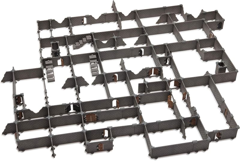 Knight Dungeon Set - Mini Castle Terrain for Tabletop RPGs (200+ pcs)