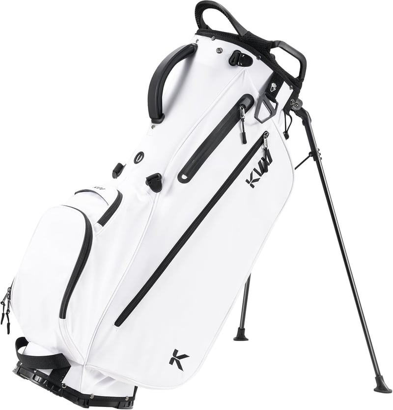 KVV Lightweight Golf Stand Bag with 7 Dividers & Dual Straps