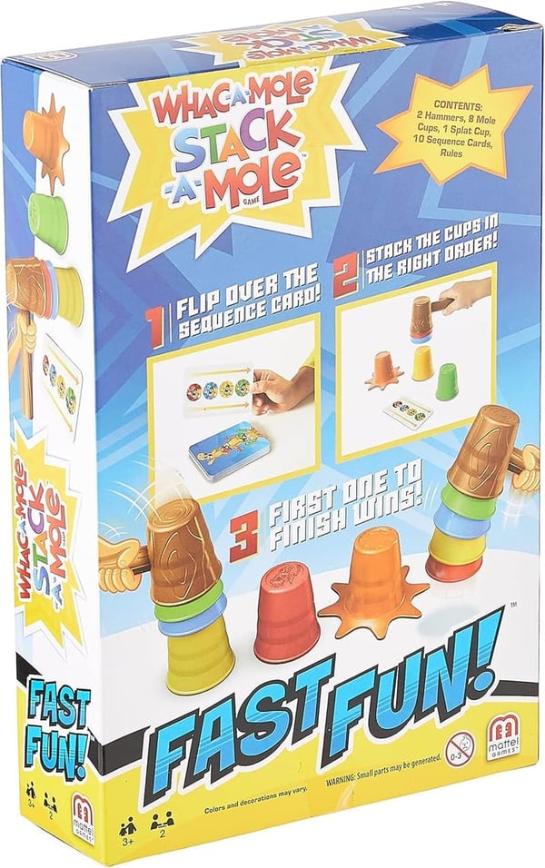 Wack-a-Mole Fast-Paced Fun Game