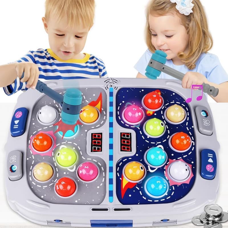 Toddler Hammer Mole Game – Interactive Toy for Ages 3-12