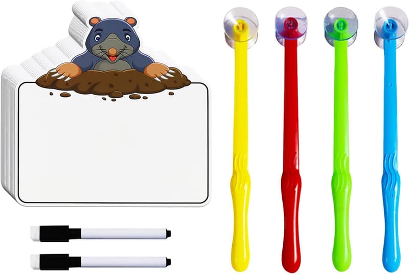 Educational Whack-a-Mole Sight Word Game for Kids 3-6 Years