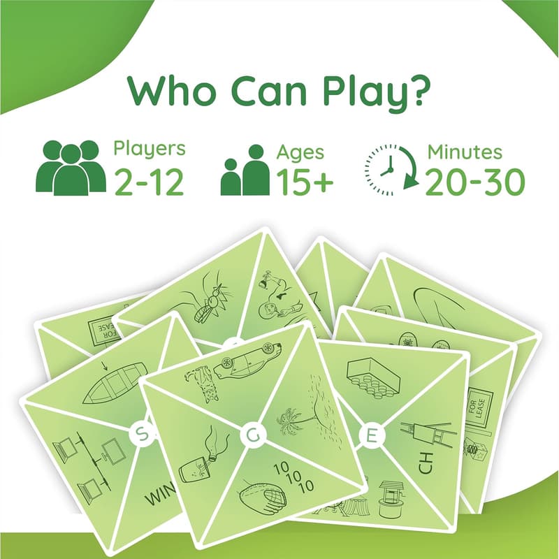 Team Building Games Set - 80 Cryptic Clues & 25 Ice Breakers