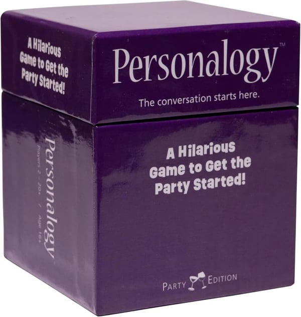 Personalogy™ Party Game - 200 Fun Conversation Starter Cards