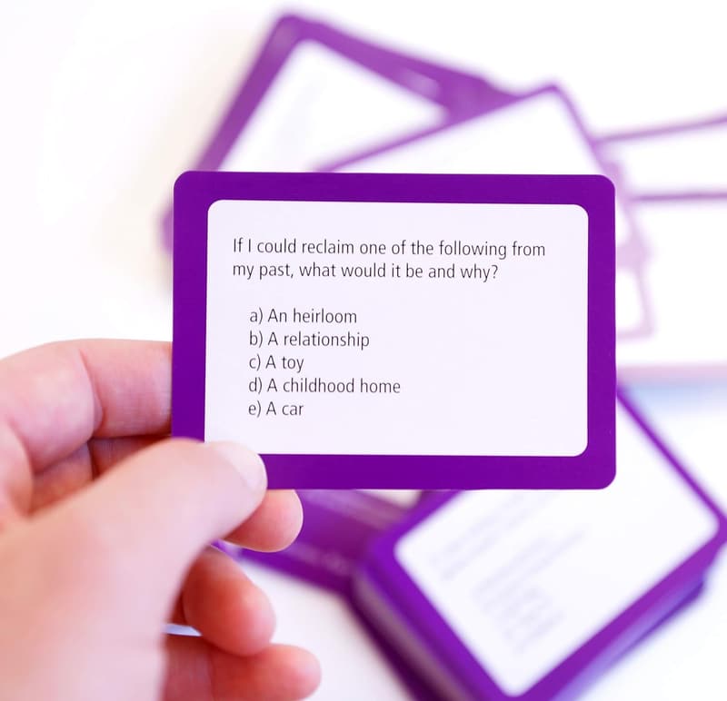 Personalogy™ Party Game - 200 Fun Conversation Starter Cards
