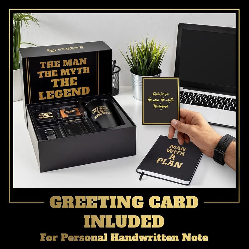 Ultimate Men's Gift Basket: 9 Premium Items for Him
