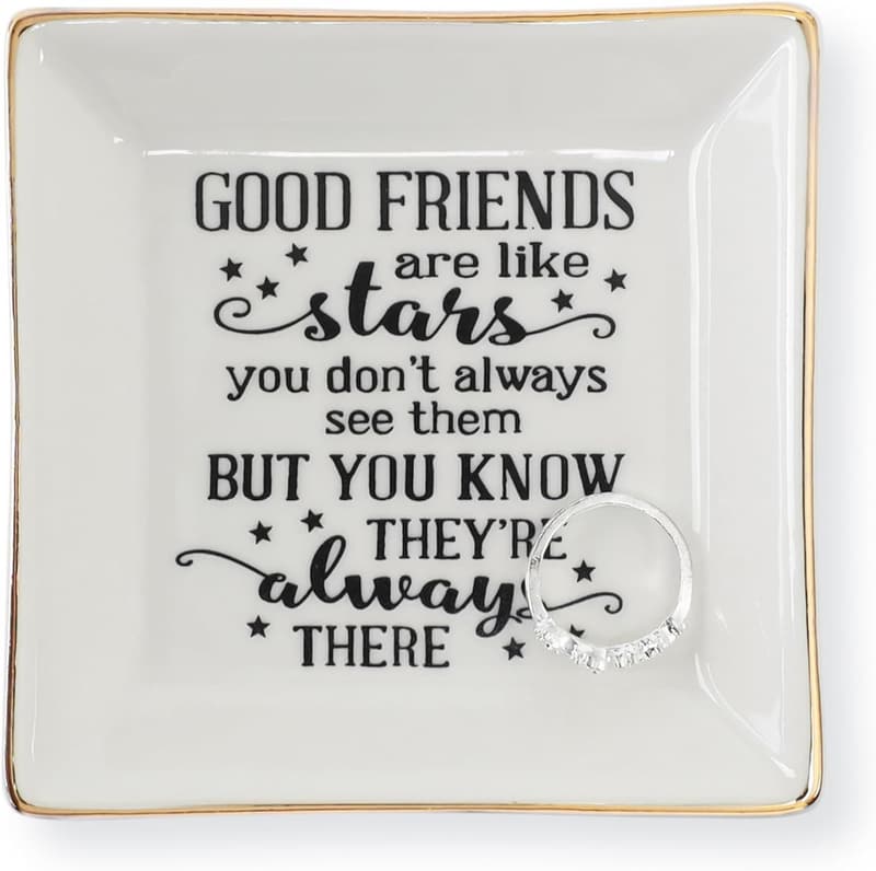 Ceramic Ring Dish Jewelry Tray for Women