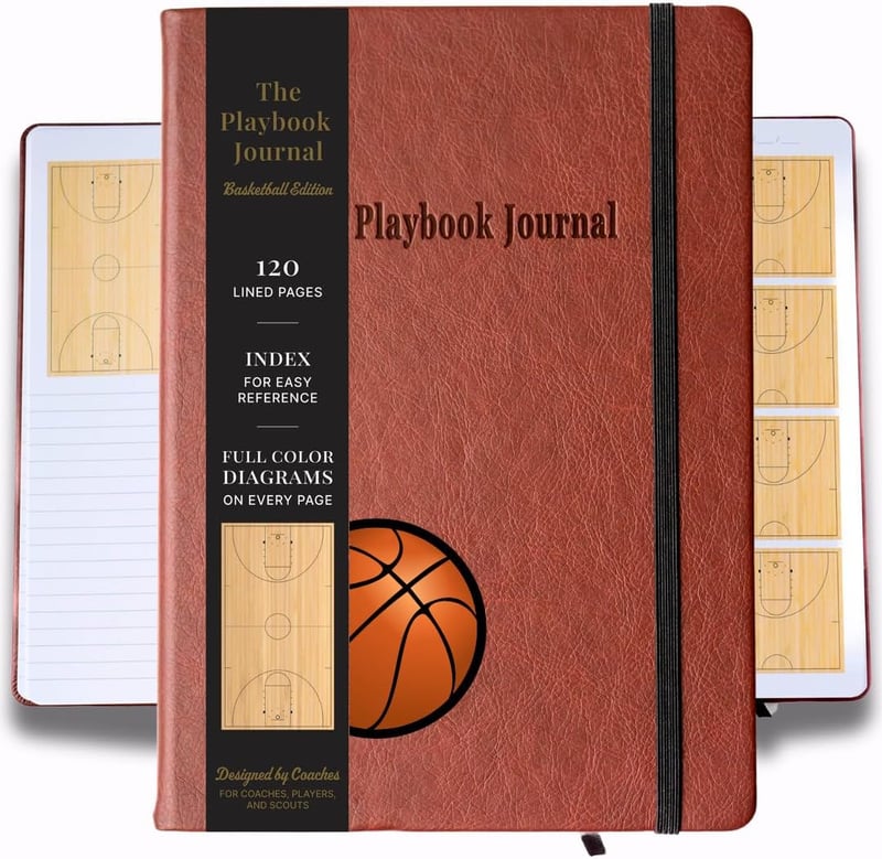 Basketball Coaching Playbook Journal for Coaches and Players