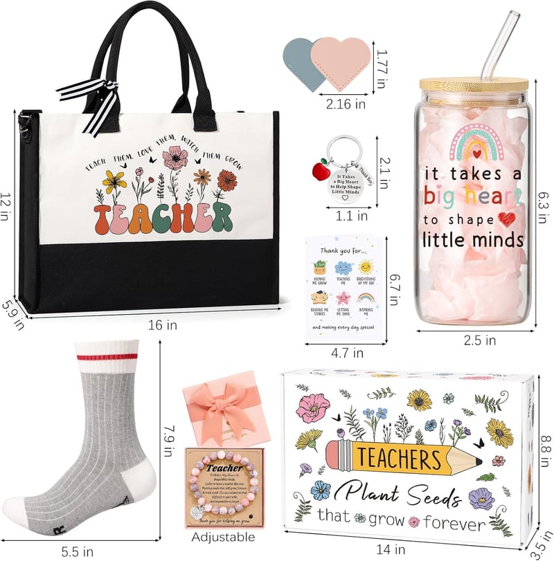 Teacher Appreciation Gift: Unique Thank You Present for Women