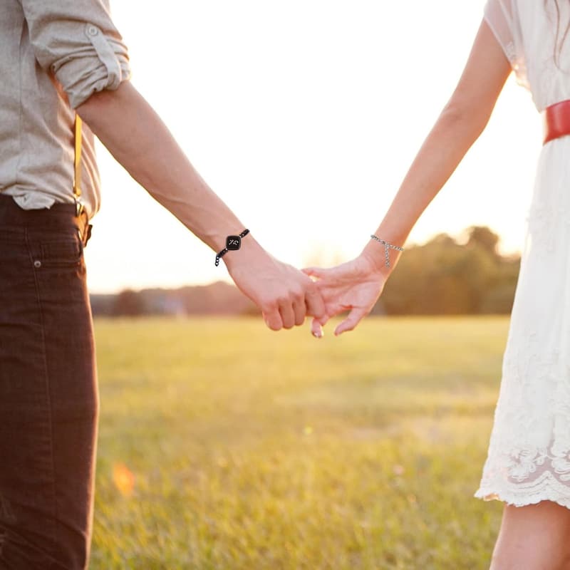 Valentine's Day Long-Distance Touch Bracelet for Couples