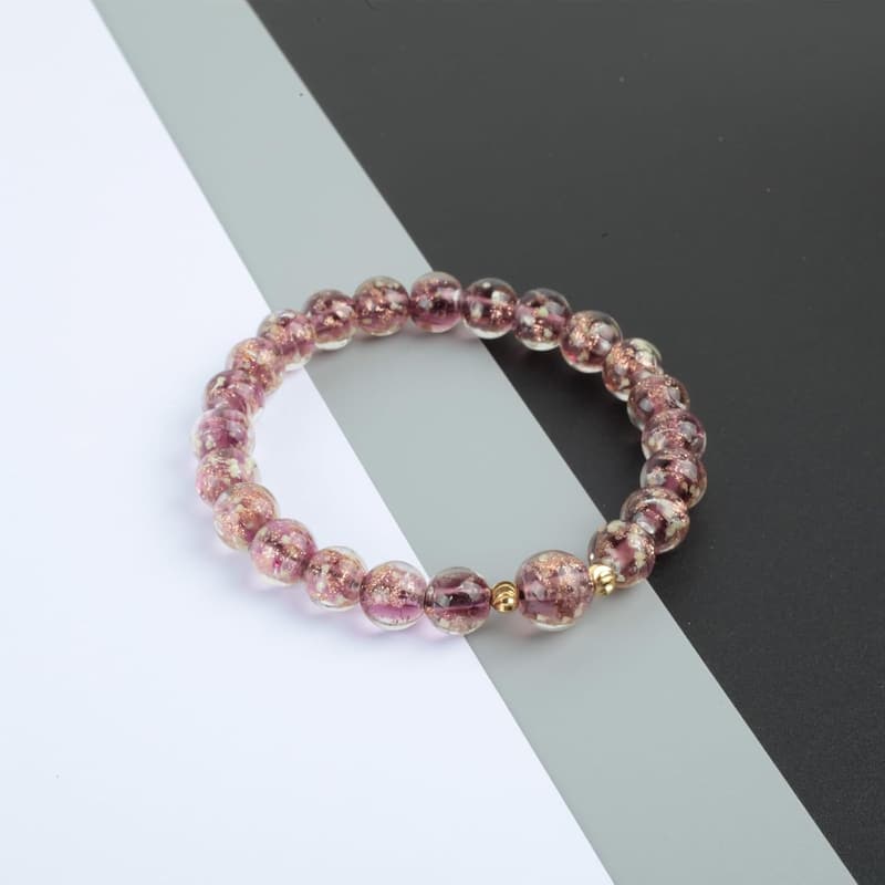 Luminous Firefly Glass Bracelet for Women - Healing Energy Bangles