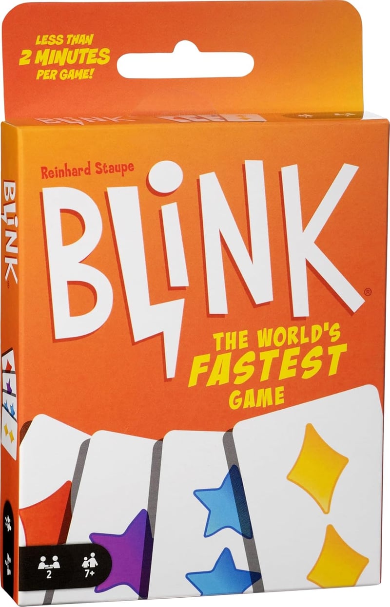 Blink Family Card Game - Travel-Friendly Fun for Ages 7+